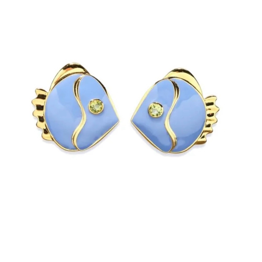Fish Earrings Unique Jewelry